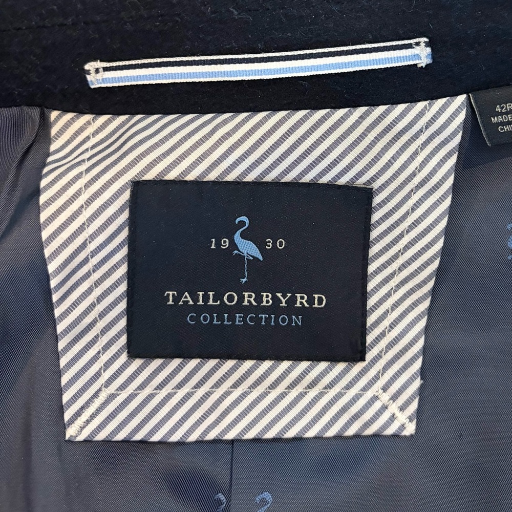 Tailorbyrd Classic Navy Blazer - Picture 4 of 4